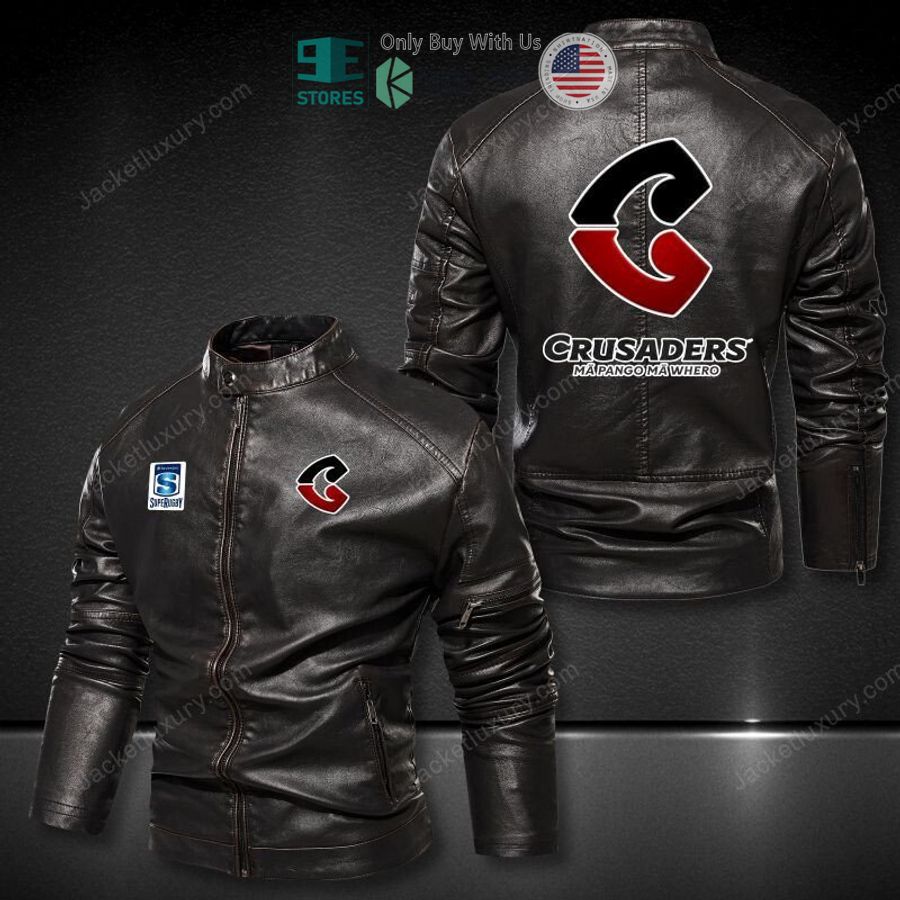 crusaders super rugby motor leather jacket 1 29359