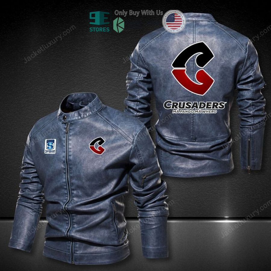 crusaders super rugby motor leather jacket 2 90164