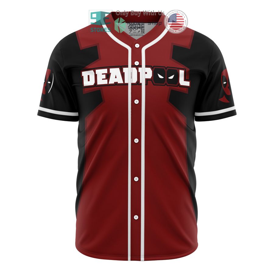 deadpool marvel baseball jersey 2 87229