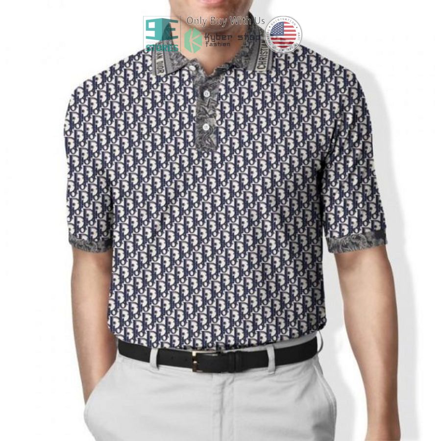 dior pattern polo shirt 1 69961