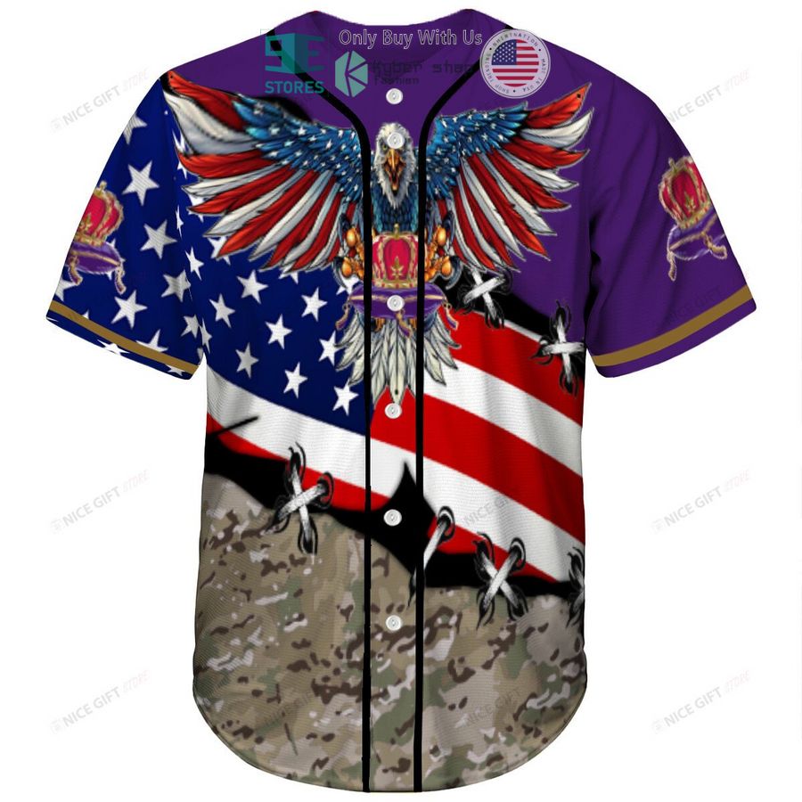 eagle united states flag crown royal camo baseball jersey 2 44949