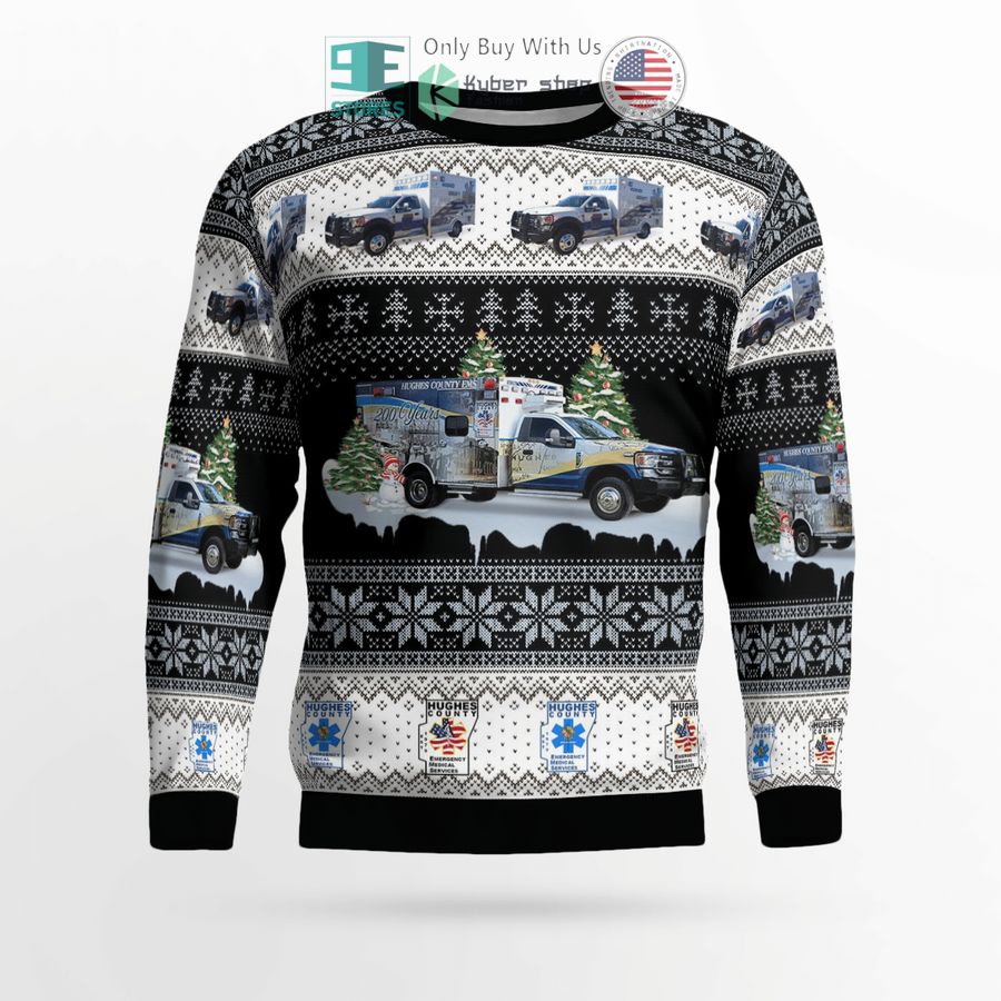 emergency medical service christmas tree sweater sweatshirt 2 20314