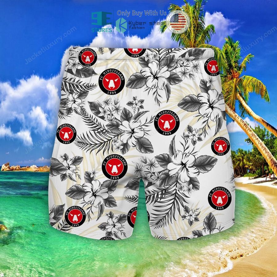 fc midtjylland flowers hawaiian shirt shorts 2 17382