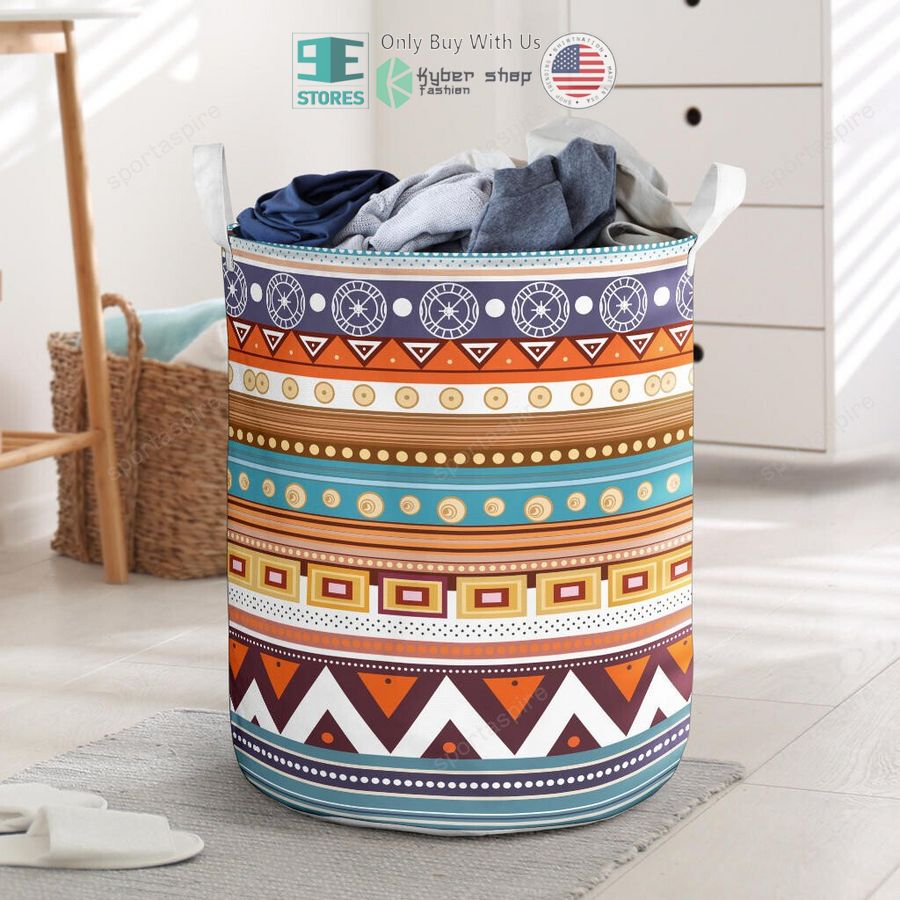 geometric laundry basket 1 70950
