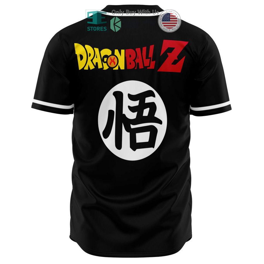 goku dragon ball z black baseball jersey 2 3535