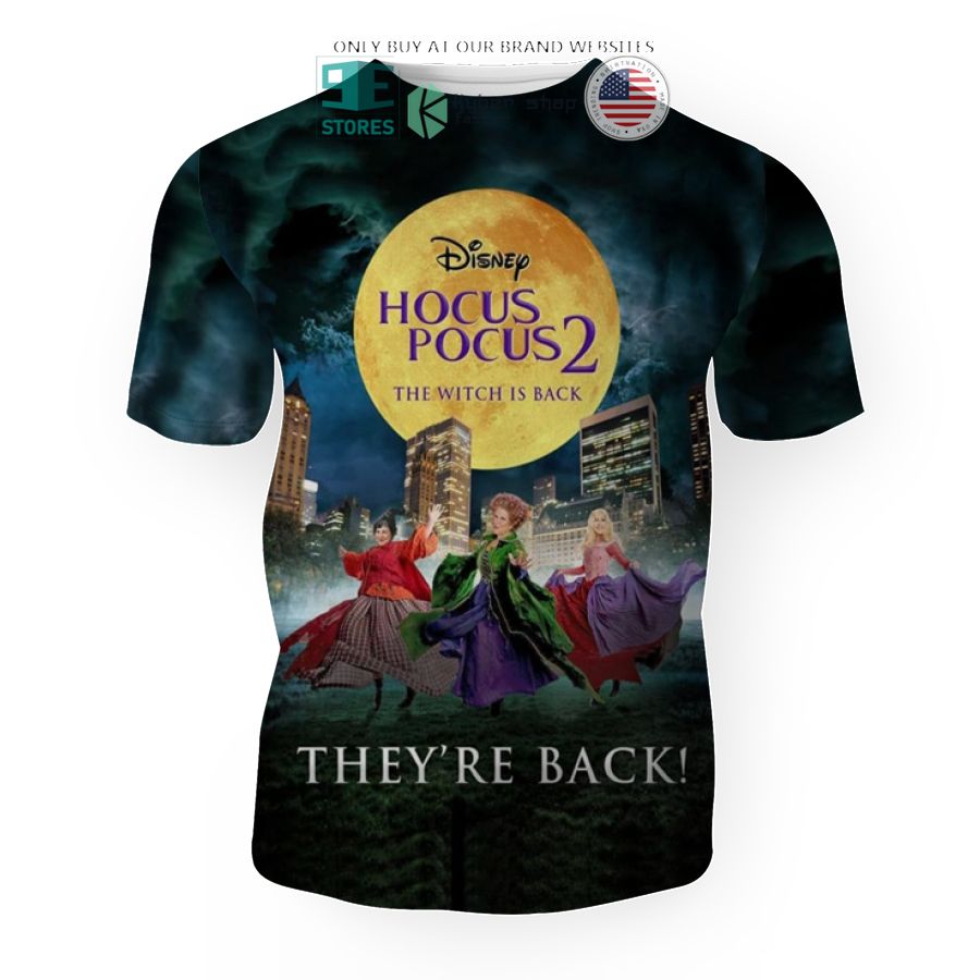 hocus pocus 2 the witch is back theyre back 3d shirt hoodie 2 34035