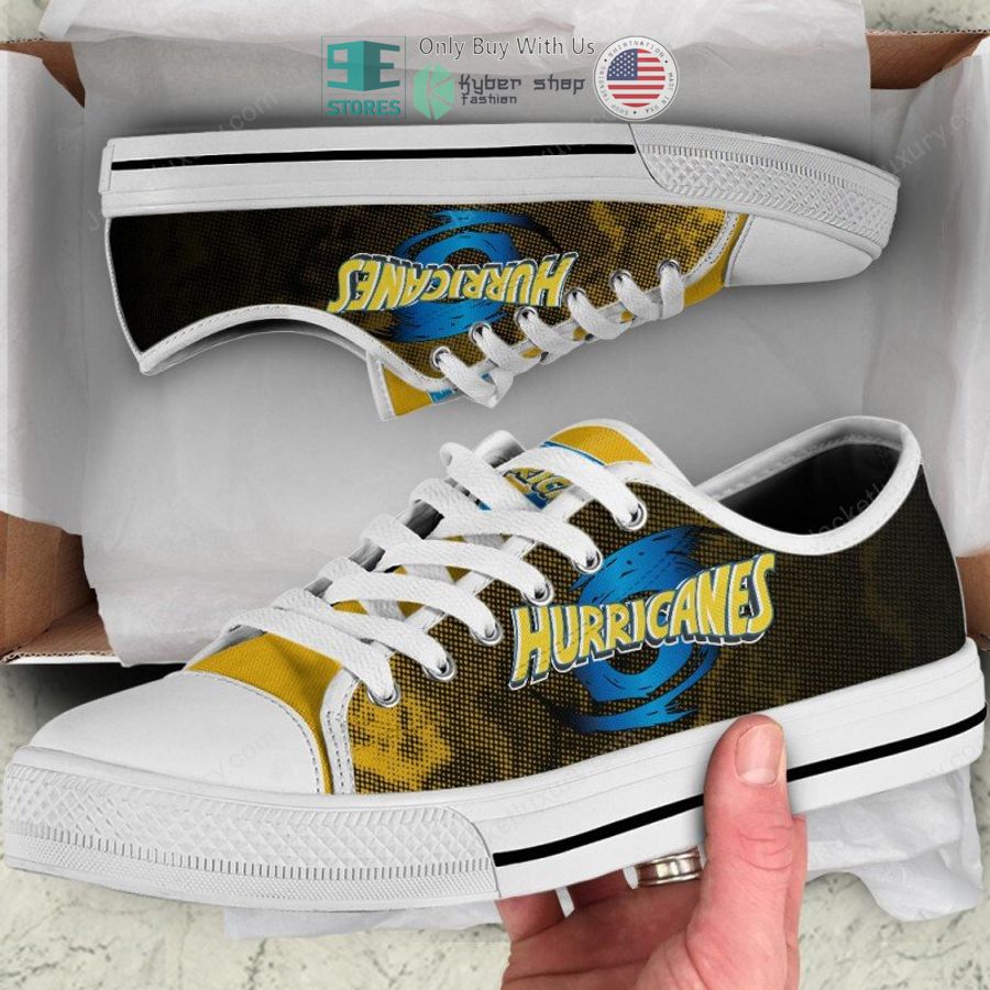 hurricanes super rugby canvas low top shoes 1 67835
