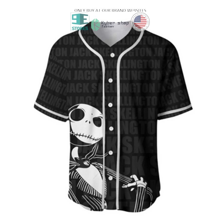 jack skellington sally black baseball jersey 2 78065