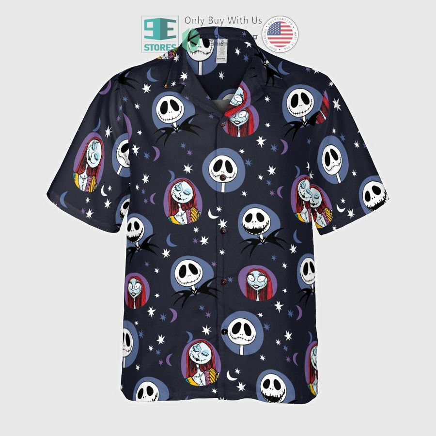 jack skellington sally star moon hawaiian shirt 2 79037