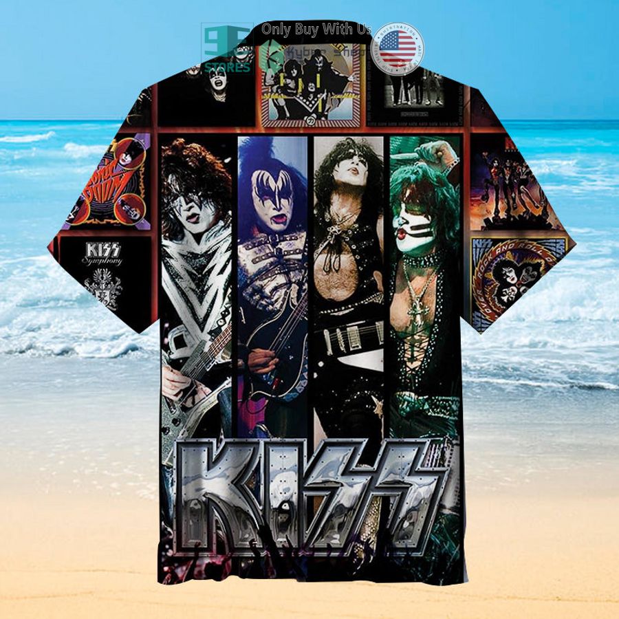 kiss the albums hawaiian shirt 2 41774