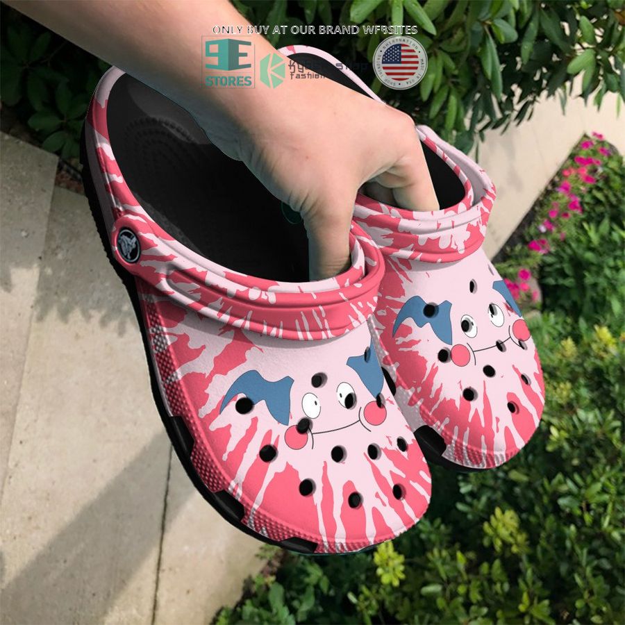 mr mine tie dye face crocs crocband shoes 2 38454