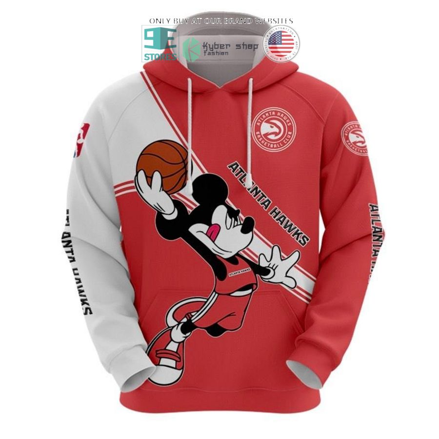 nba atlanta hawks mickey mouse shirt hoodie 2 61633