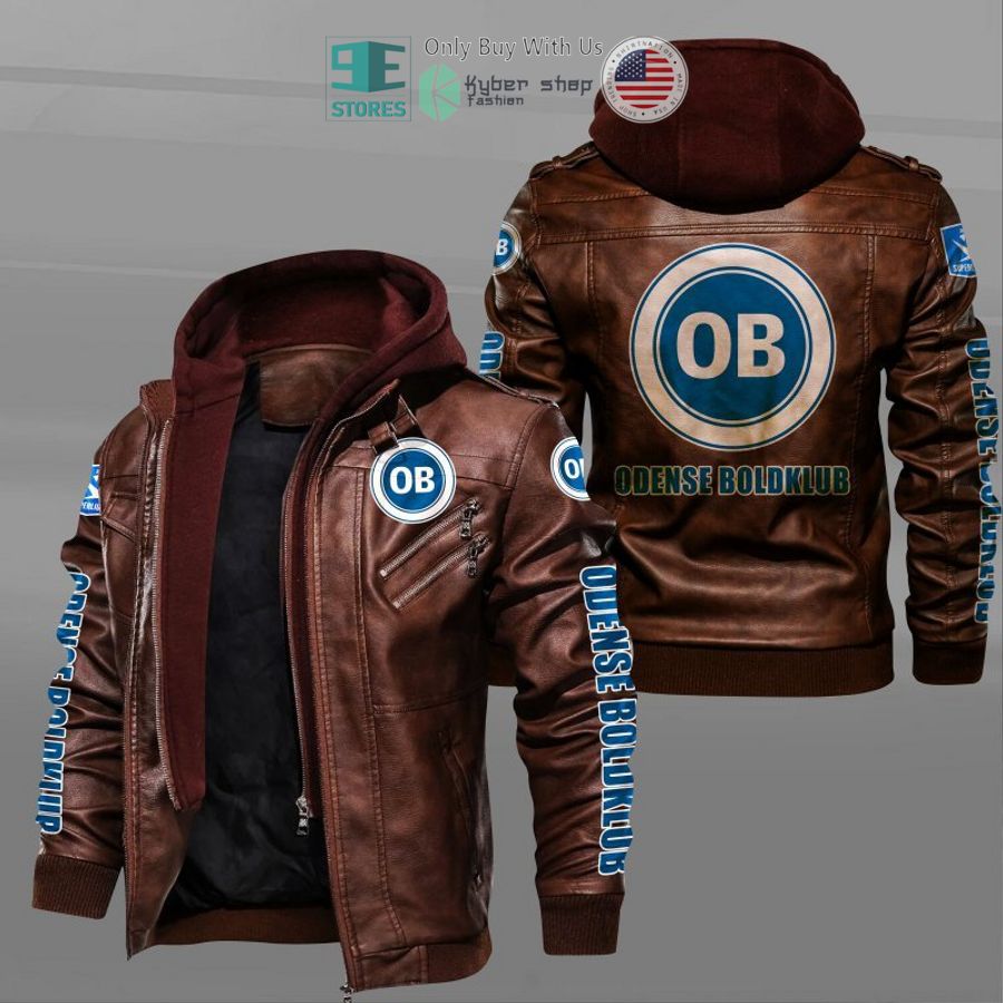 odense boldklub leather jacket 2 54280