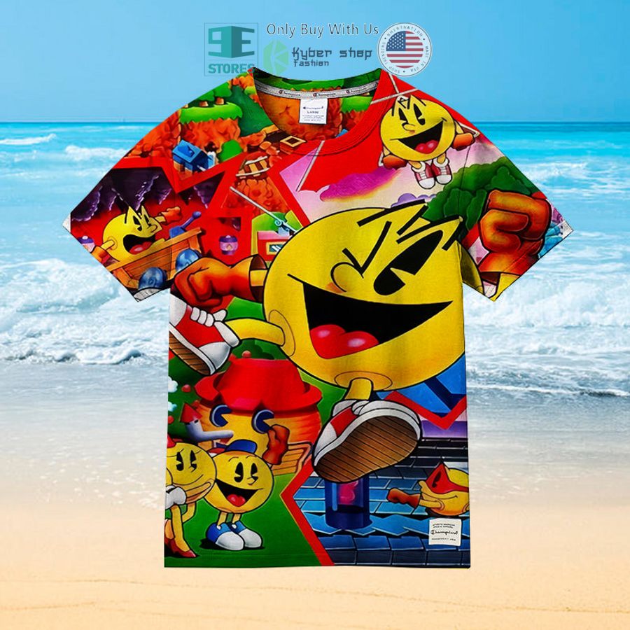 pac man hawaiian shirt 2 22953