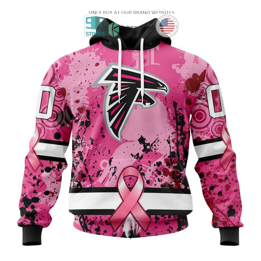 personalized atlanta falcons breast cancer awareness 3d shirt hoodie 1 72616