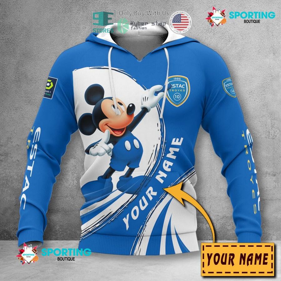 personalized mickey mouse estac troyes 3d shirt hoodie 2 78397