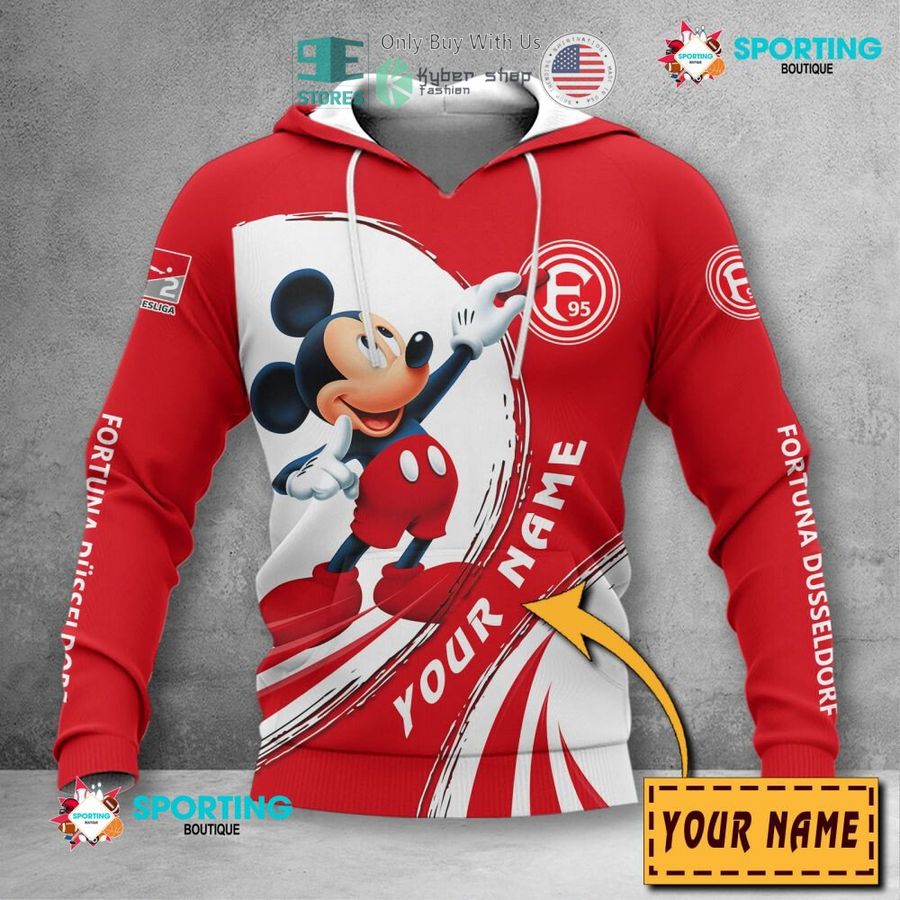 personalized mickey mouse fortuna dusseldorf 3d shirt hoodie 2 63575