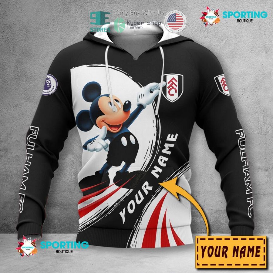 personalized mickey mouse fulham fc 3d shirt hoodie 2 19379