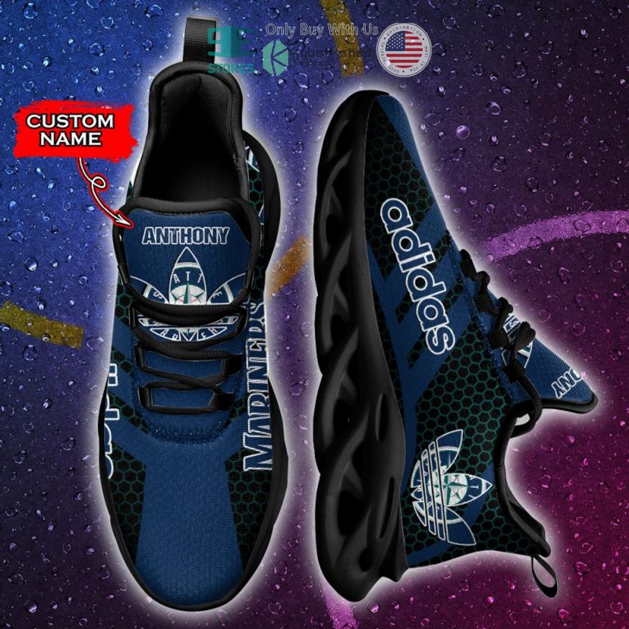 personalized mlb seattle mariners adidas max soul shoes 1 28146