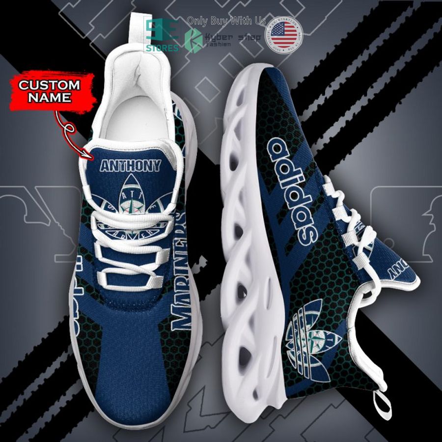personalized mlb seattle mariners adidas max soul shoes 2 53759