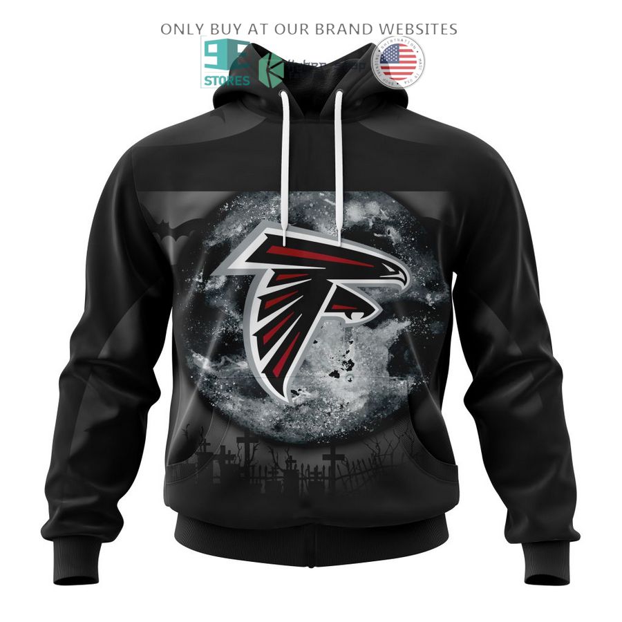 personalized nfl atlanta falcons halloween moon 3d shirt hoodie 1 97873
