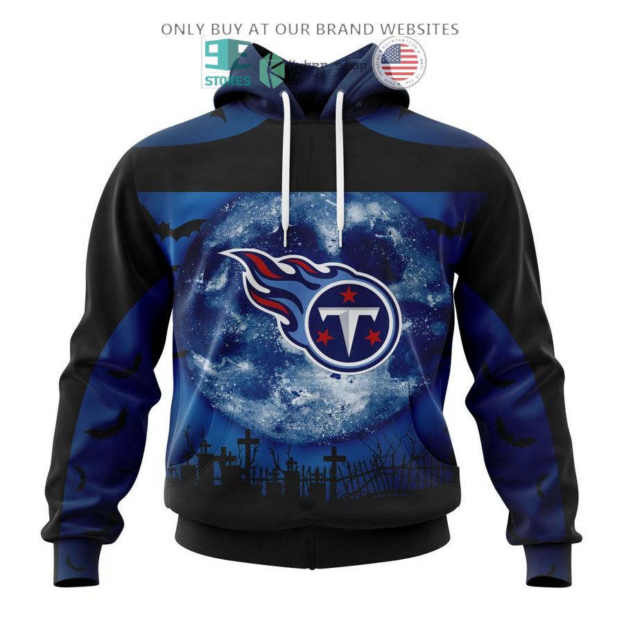personalized nfl tennessee titans halloween moon 3d shirt hoodie 1 16753