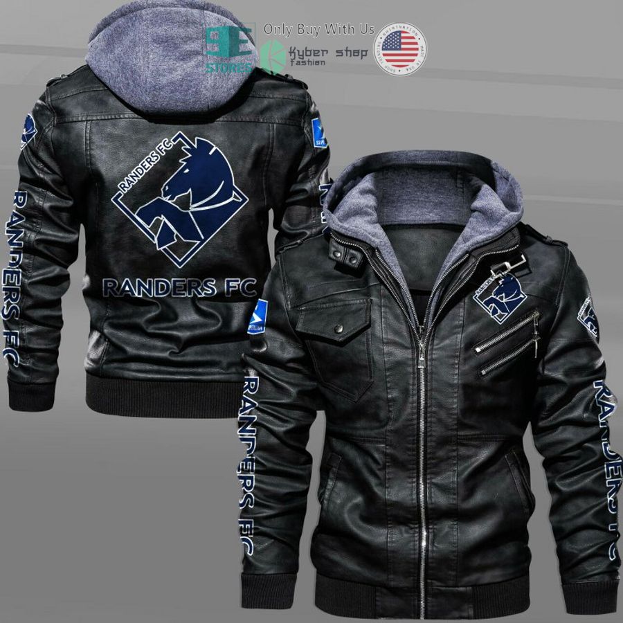 randers fc leather jacket 2 69769