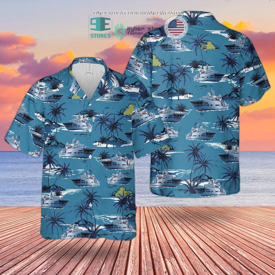 rn rfa wave knight a389 fast fleet tanker hawaiian shirt shorts 2 68801