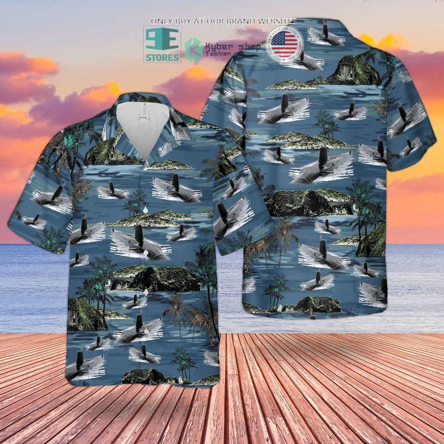 rn vanguard class ballistic missile submarine hawaiian shirt shorts 2 21258