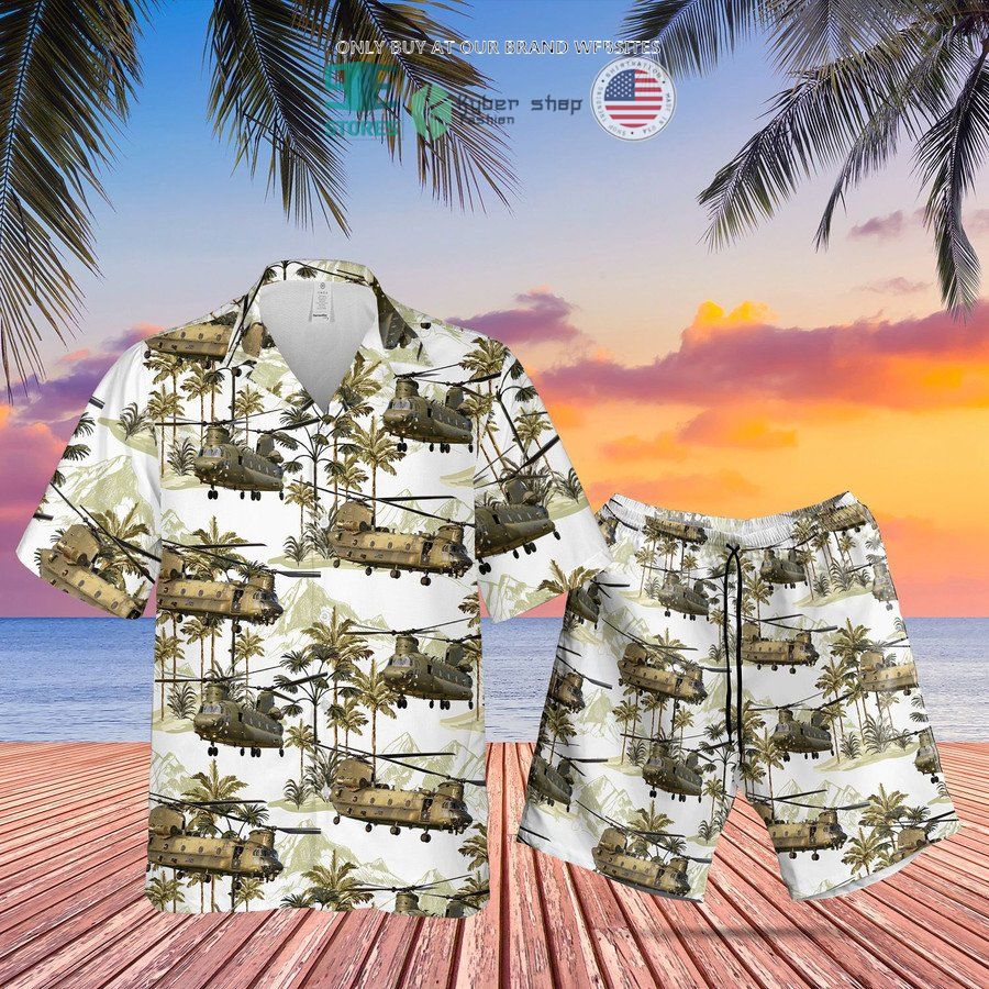 royal air force boeing chinook palm tree hawaiian shirt shorts 2 20202