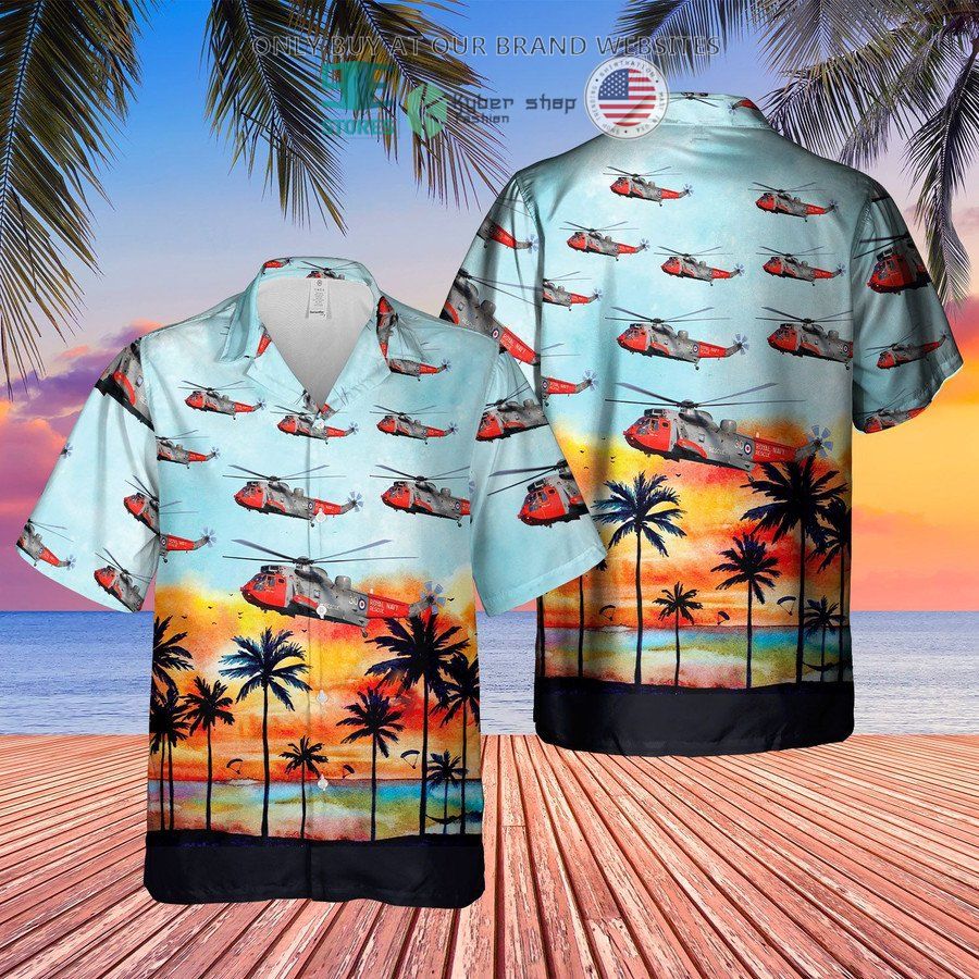 royal navy westland sea king has 5 hawaiian shirt shorts 2 81039