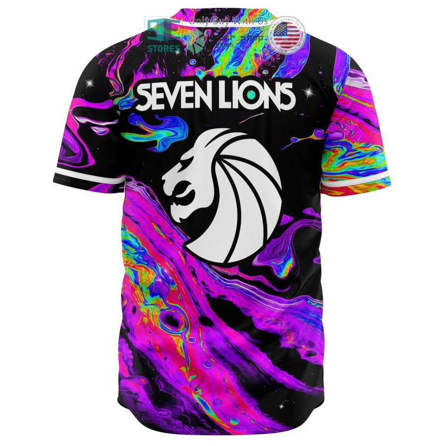 seven lions acid trip pattern baseball jersey 2 37868