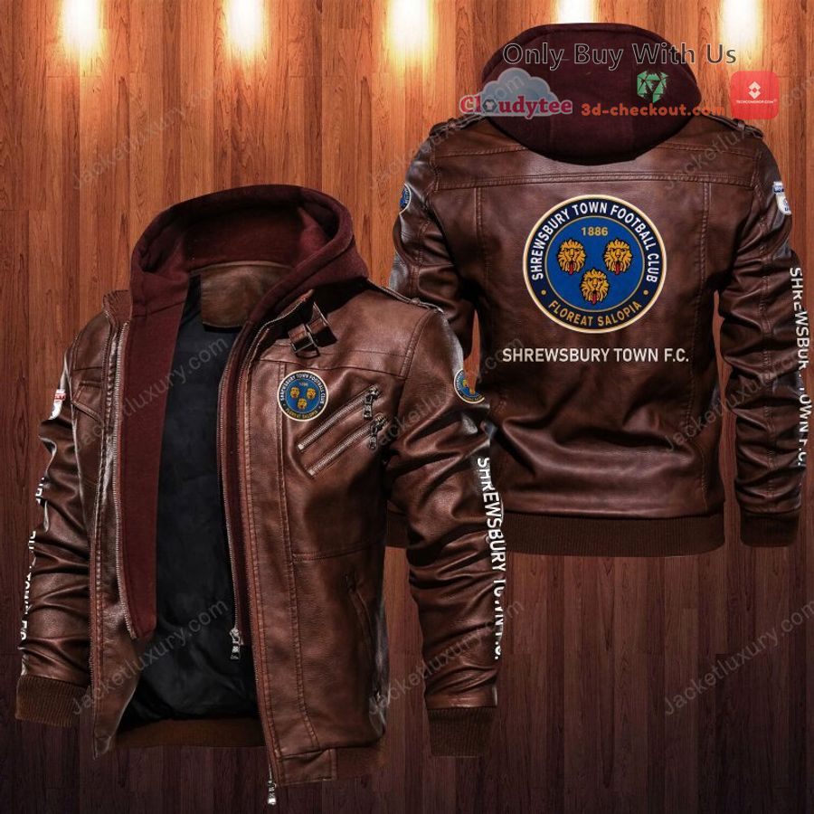 shrewsbury town leather jacket 2 14387