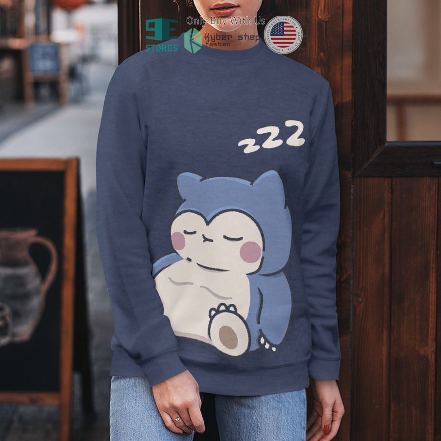 snorlax blue pastel sweatshirt sweater 2 57681