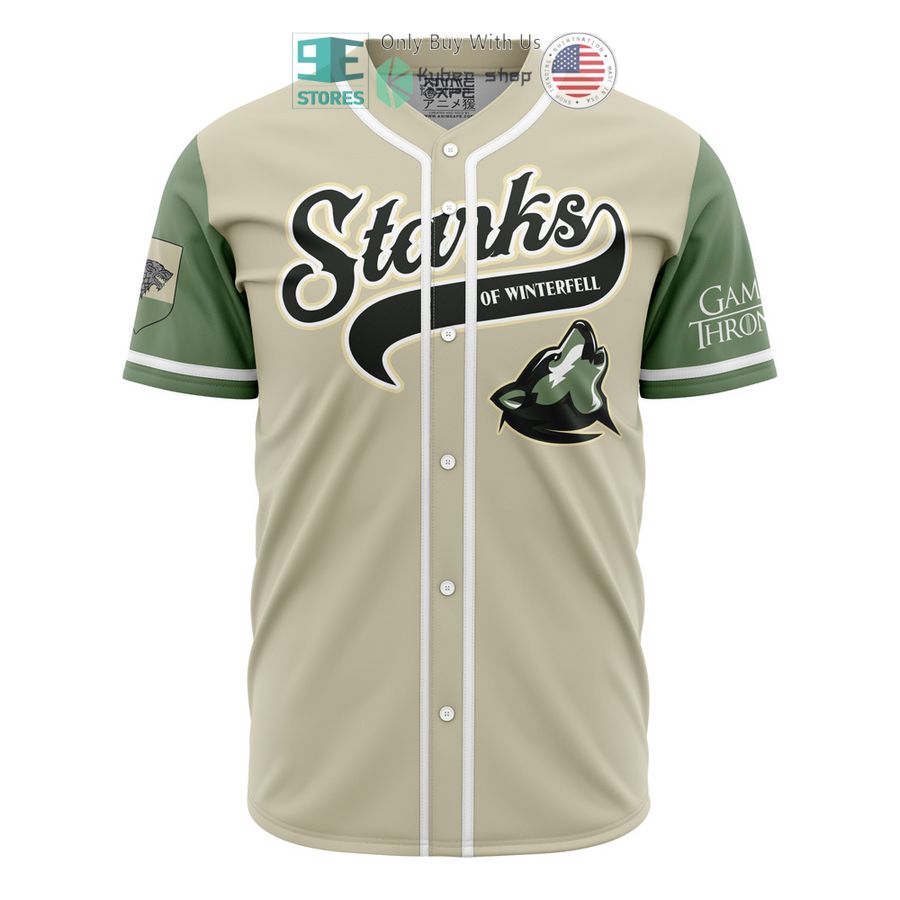 starks of winterfell game of thrones baseball jersey 2 66280