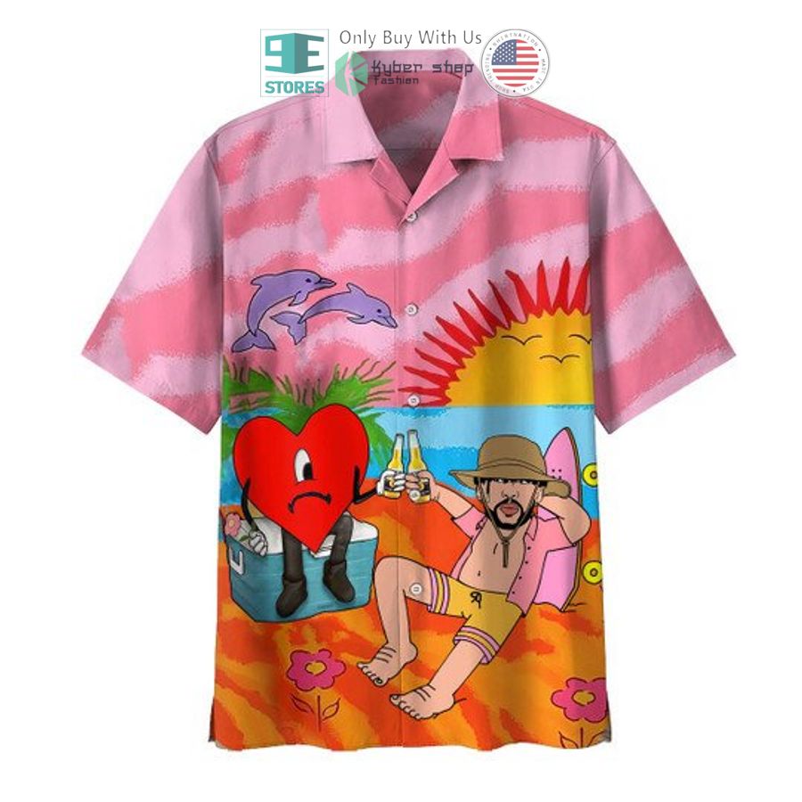 un verano sin ti bad bunny worlds hottest tour hawaiian shirt 2 10704