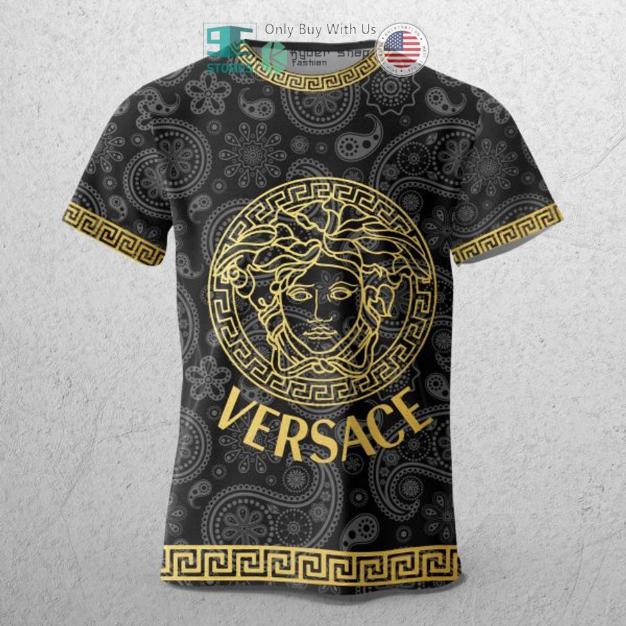 versace medusa logo paisley t shirt 1 59726