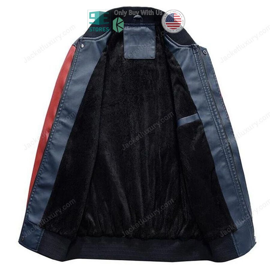 waratahs super rugby logo leather bomber jacket 2 70689