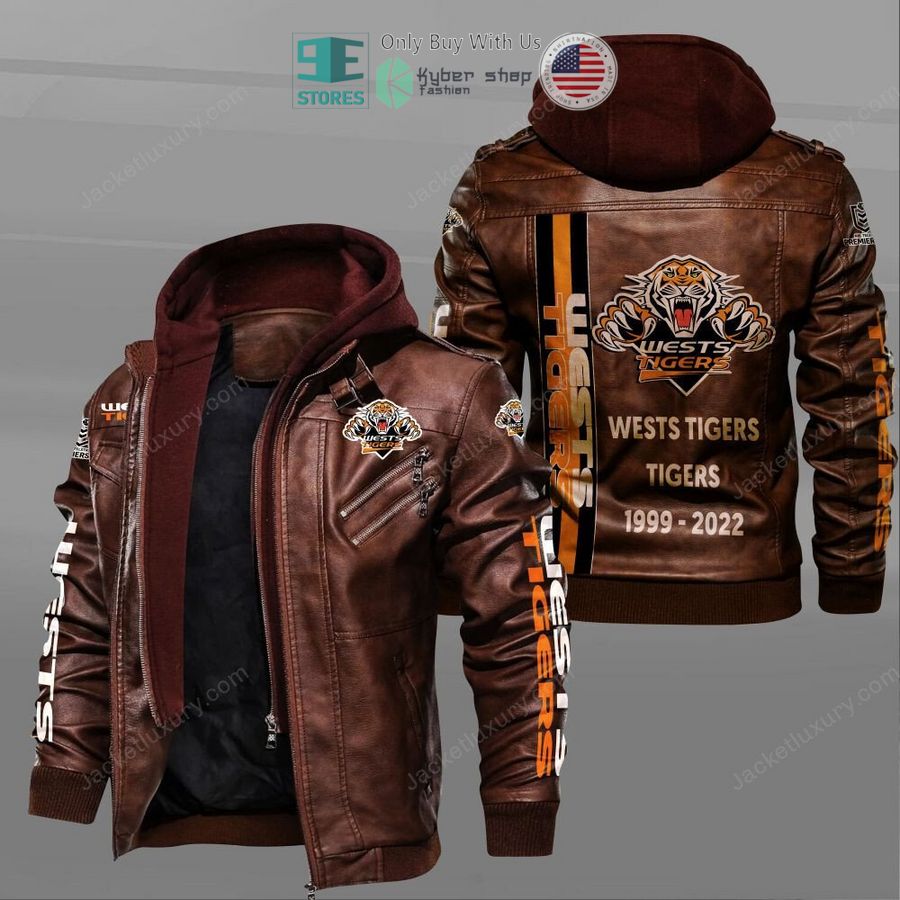 wests tigers 1999 2022 leather jacket 2 50588