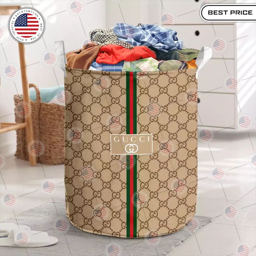 basic gucci stripe laundry basket 1 508