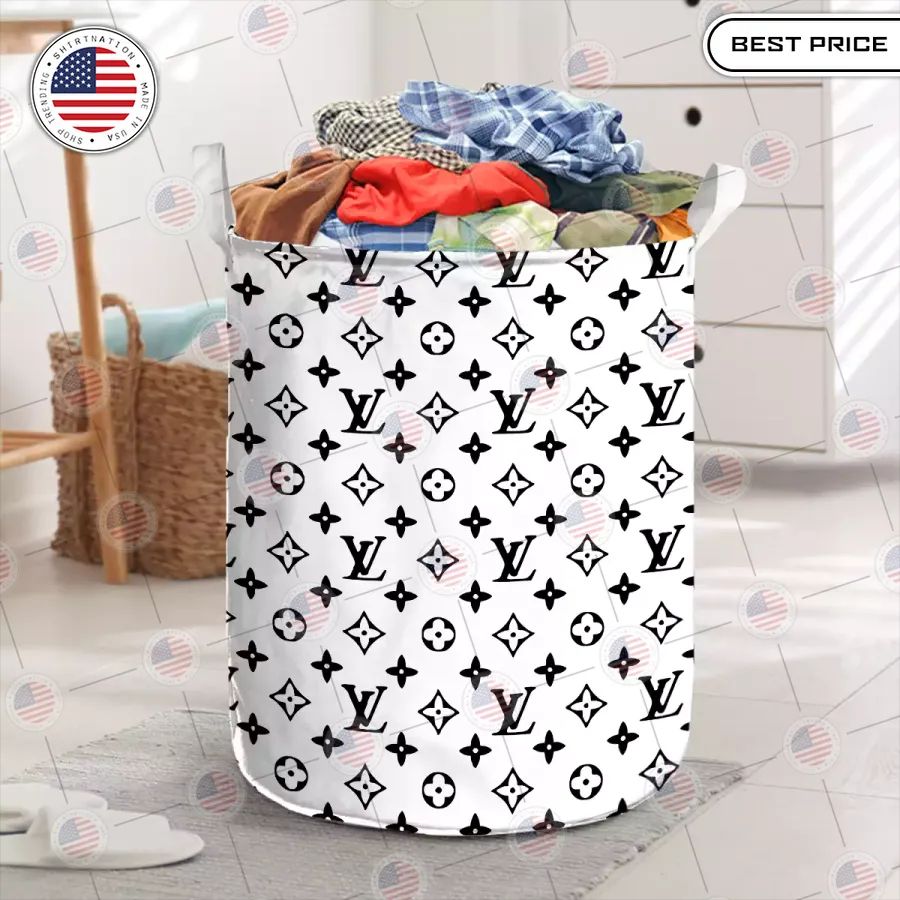 black and white louis vuitton laundry basket 1 72