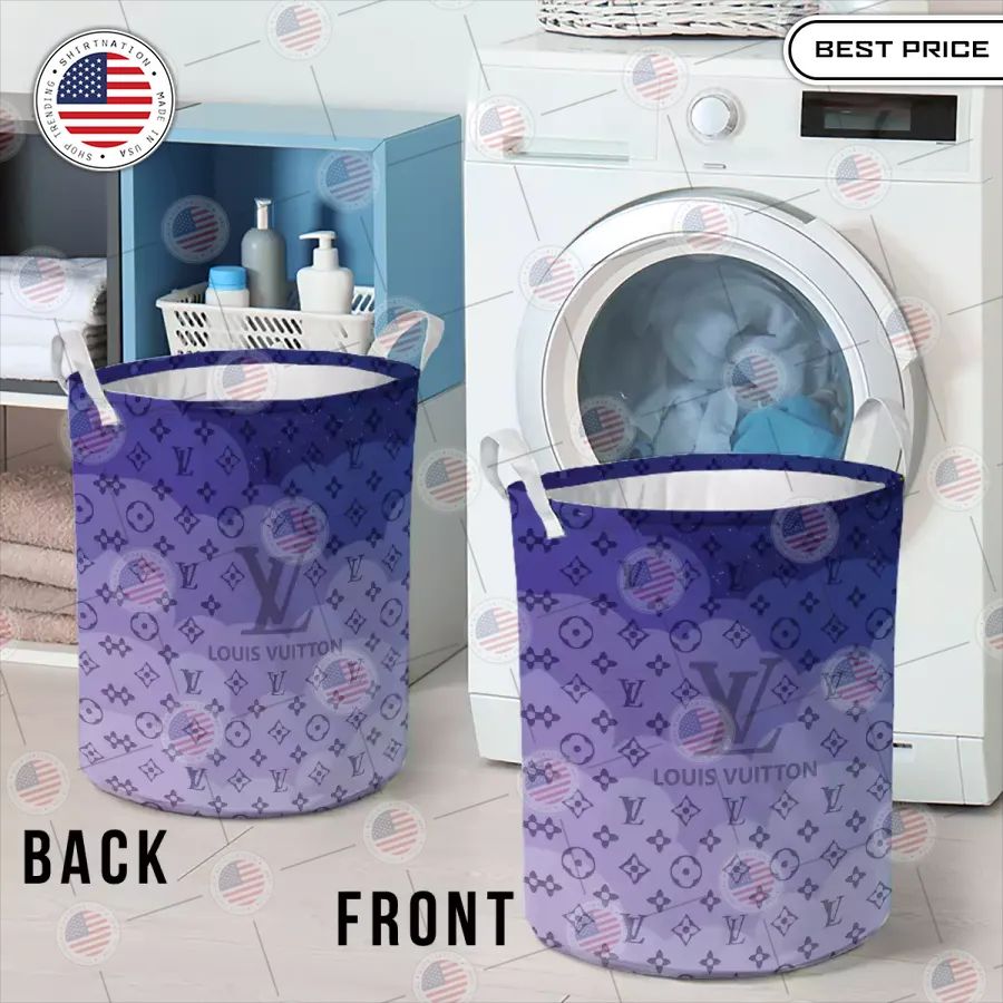 blue purple cloud louis vuitton laundry basket 2 25