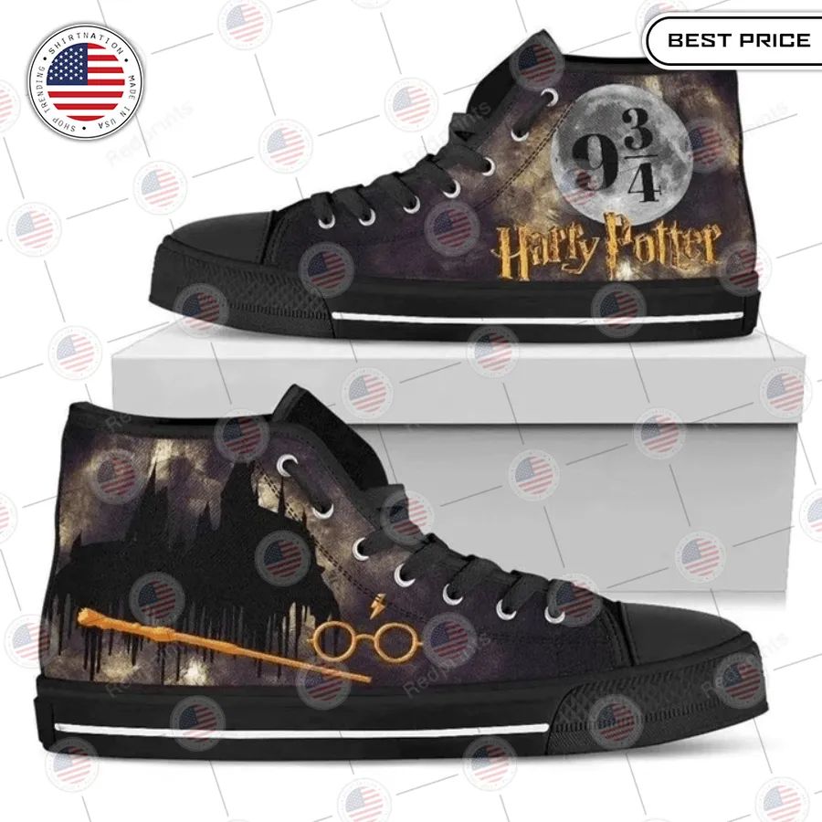 harry potter 9 3 4 high top canvas shoes 1 188