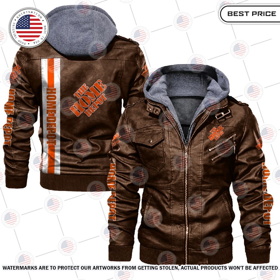 Home Depot Leather Jacket Cutting dash