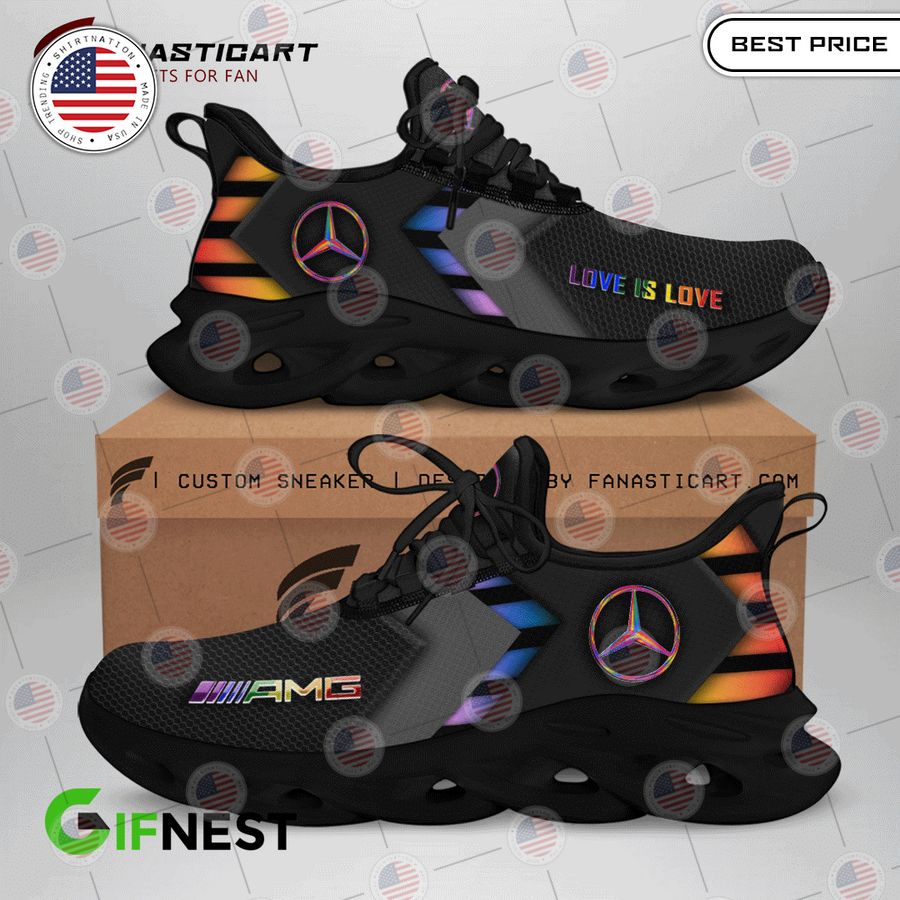 lgbt love is love amg petronas f1 racing clunky max soul shoes 1 704