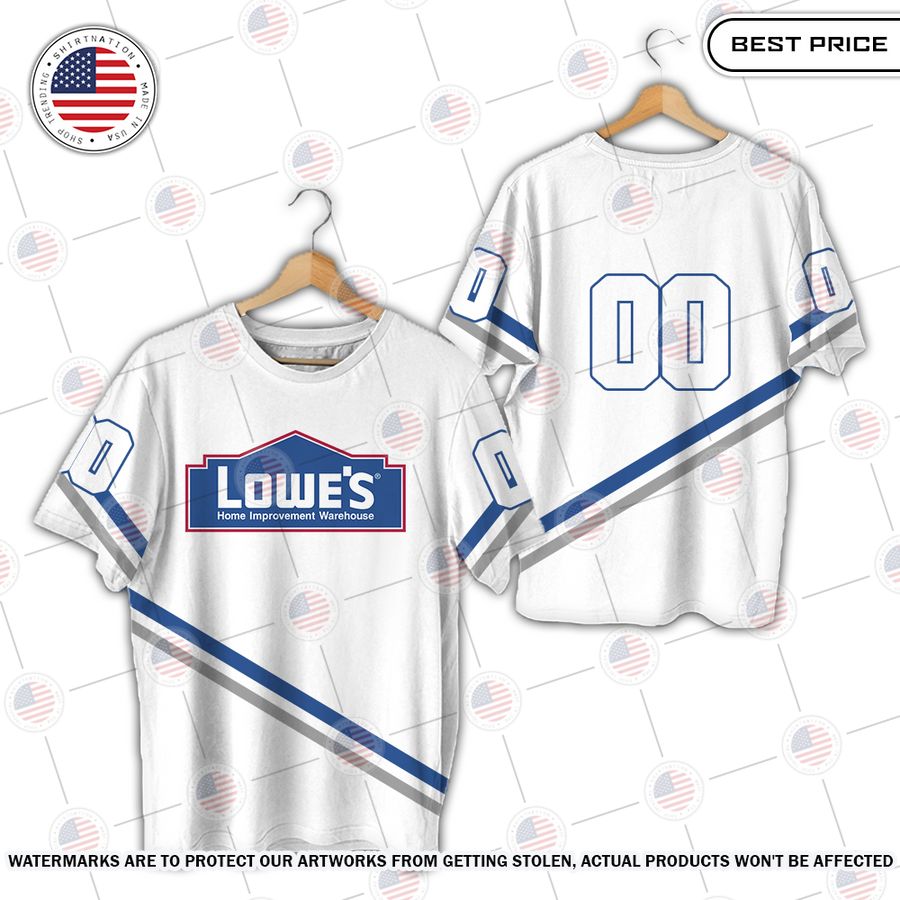 Lowe's Custom Shirt Royal Pic of yours