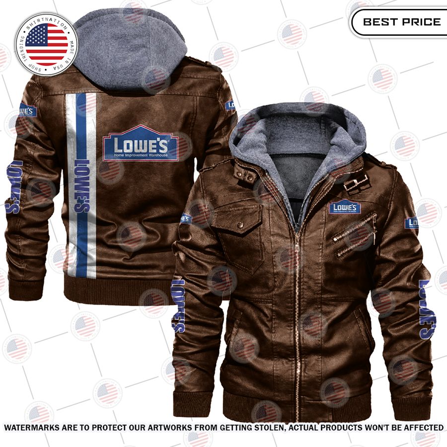 Lowe's Leather Jacket You guys complement each other
