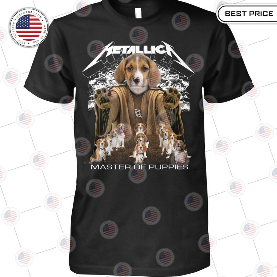metallica beagle master of puppies shirt 1 260