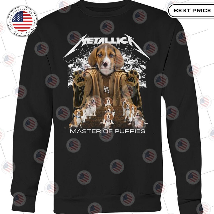 metallica beagle master of puppies shirt 2 265