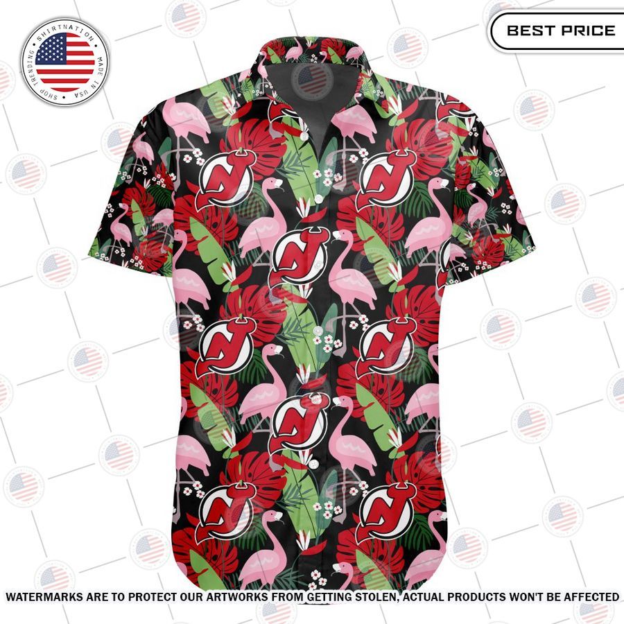 New Jersey Devils Flamingo Hawaiian Shirt Royal Pic of yours